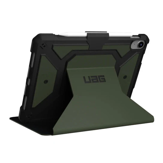 UAG Metropolis SE Rugged Folio Case iPad 10th / 11th 10.9 Olive Green - Image 4