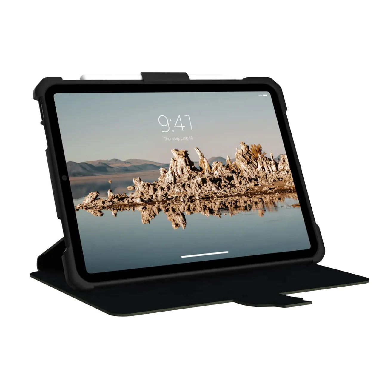 UAG Metropolis SE Rugged Folio Case iPad 10th / 11th 10.9 Olive Green - Image 5