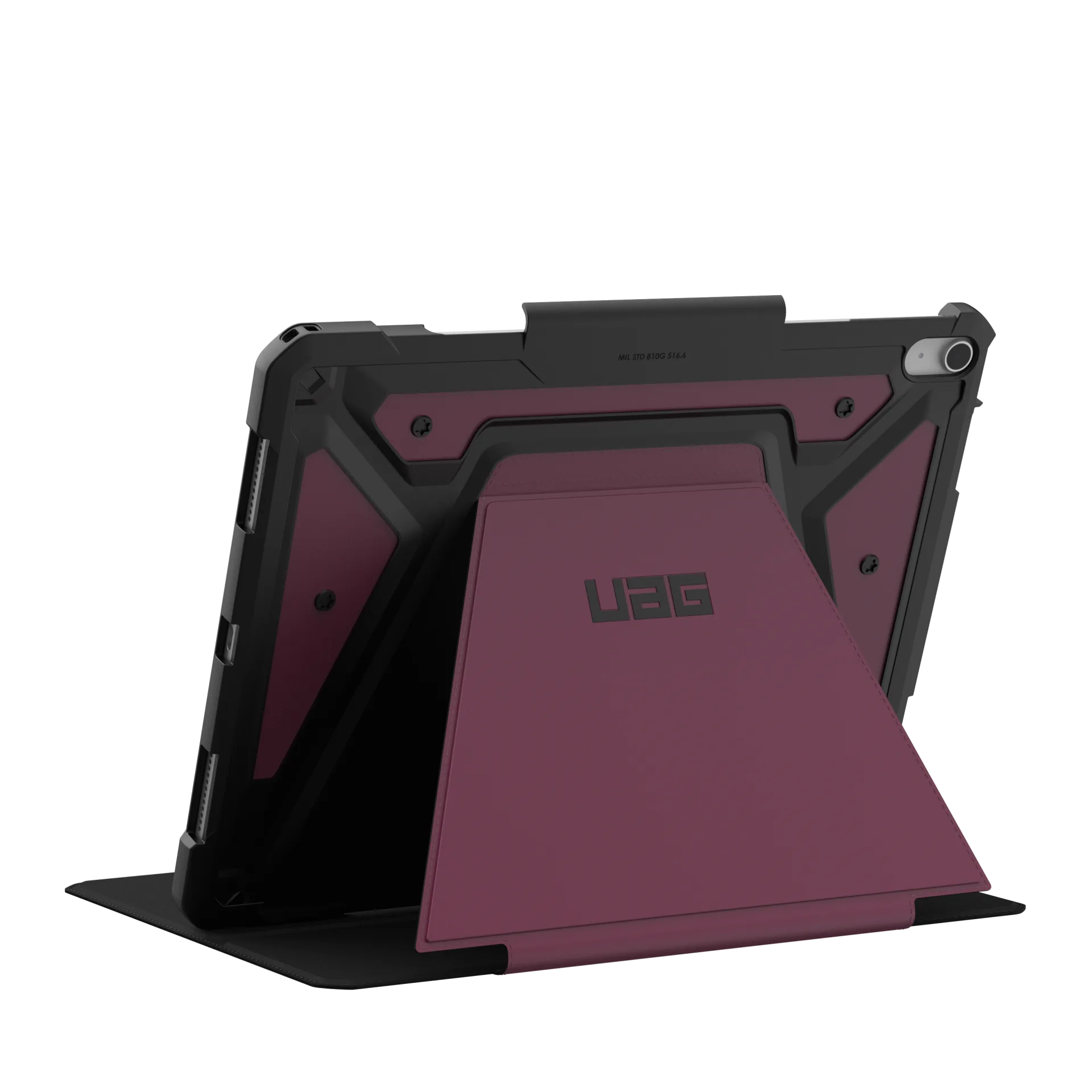 UAG Metropolis SE Tough Folio Case iPad Air 13 M2 / M3 / M4 - Bordeaux Maroon - Image 9