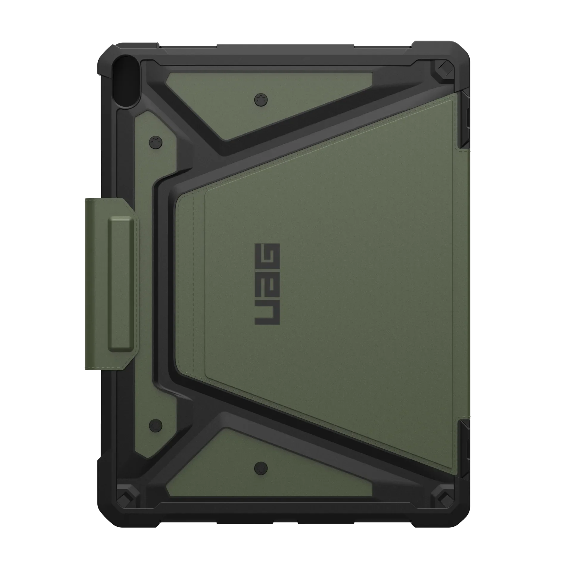 UAG Metropolis SE Tough Folio Case iPad Air 13 M2 / M3 / M4 - Olive Green - Image 2