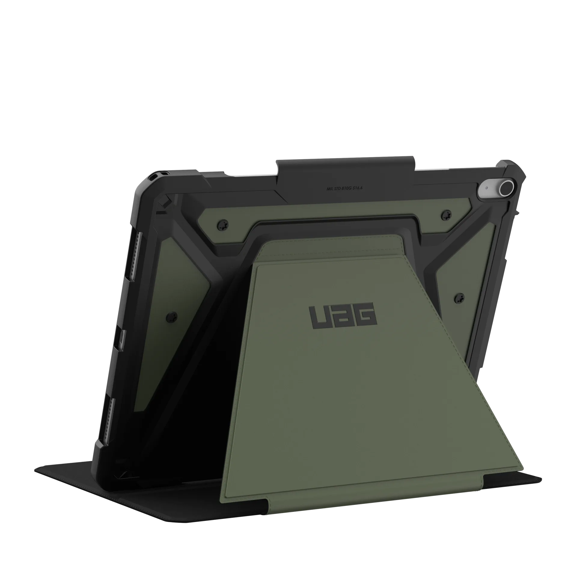 UAG Metropolis SE Tough Folio Case iPad Air 13 M2 / M3 / M4 - Olive Green - Image 9