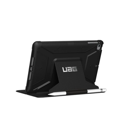UAG Metropolis Rugged Folio Case for iPad Mini 5 2019 & Mini 4 - Black - Image 4