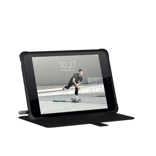 UAG Metropolis Rugged Folio Case for iPad Mini 5 2019 & Mini 4 - Black - Image 9