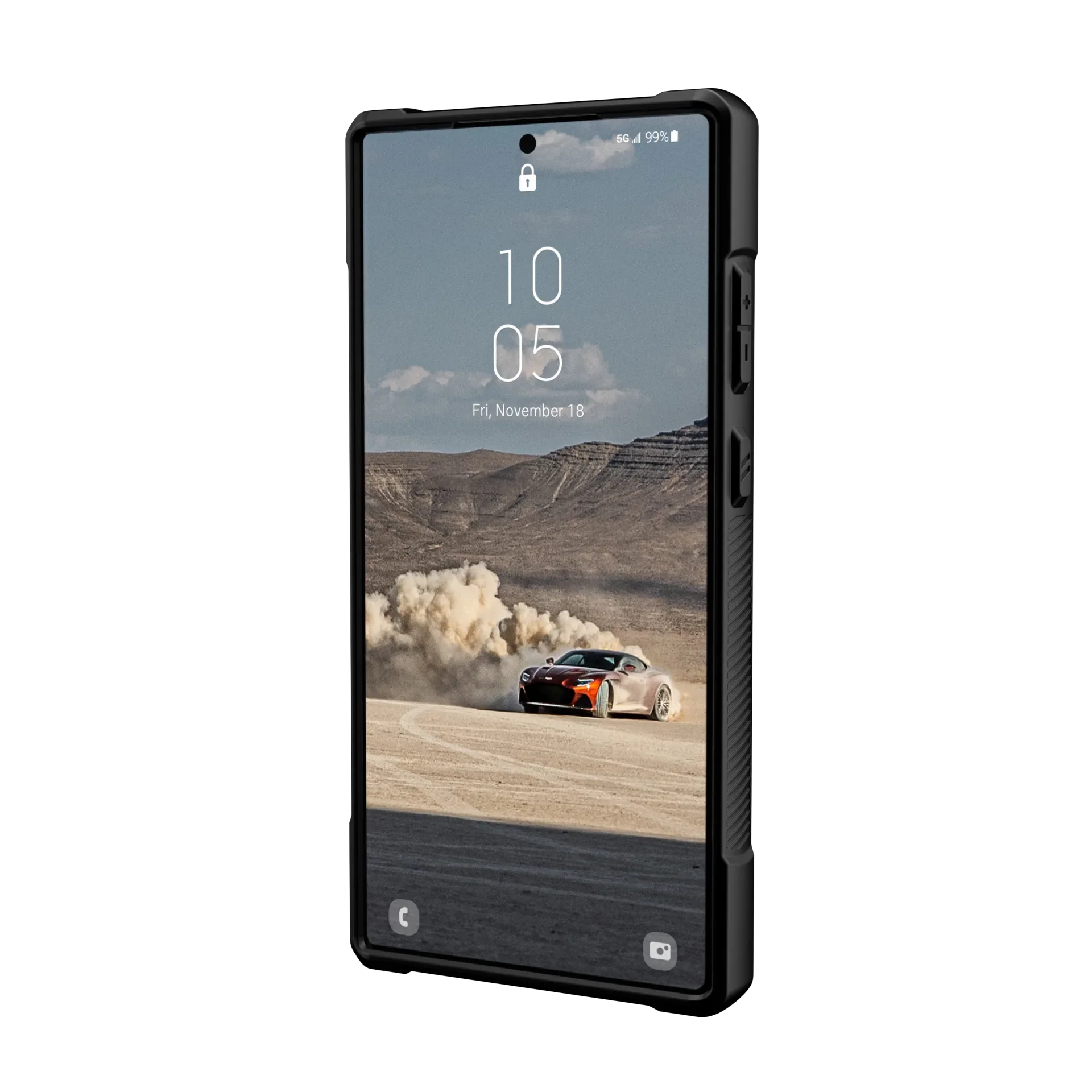 UAG Monarch Kevlar Rugged Case Samsung S23 Ultra 5G  6.8 - Black - Image 7