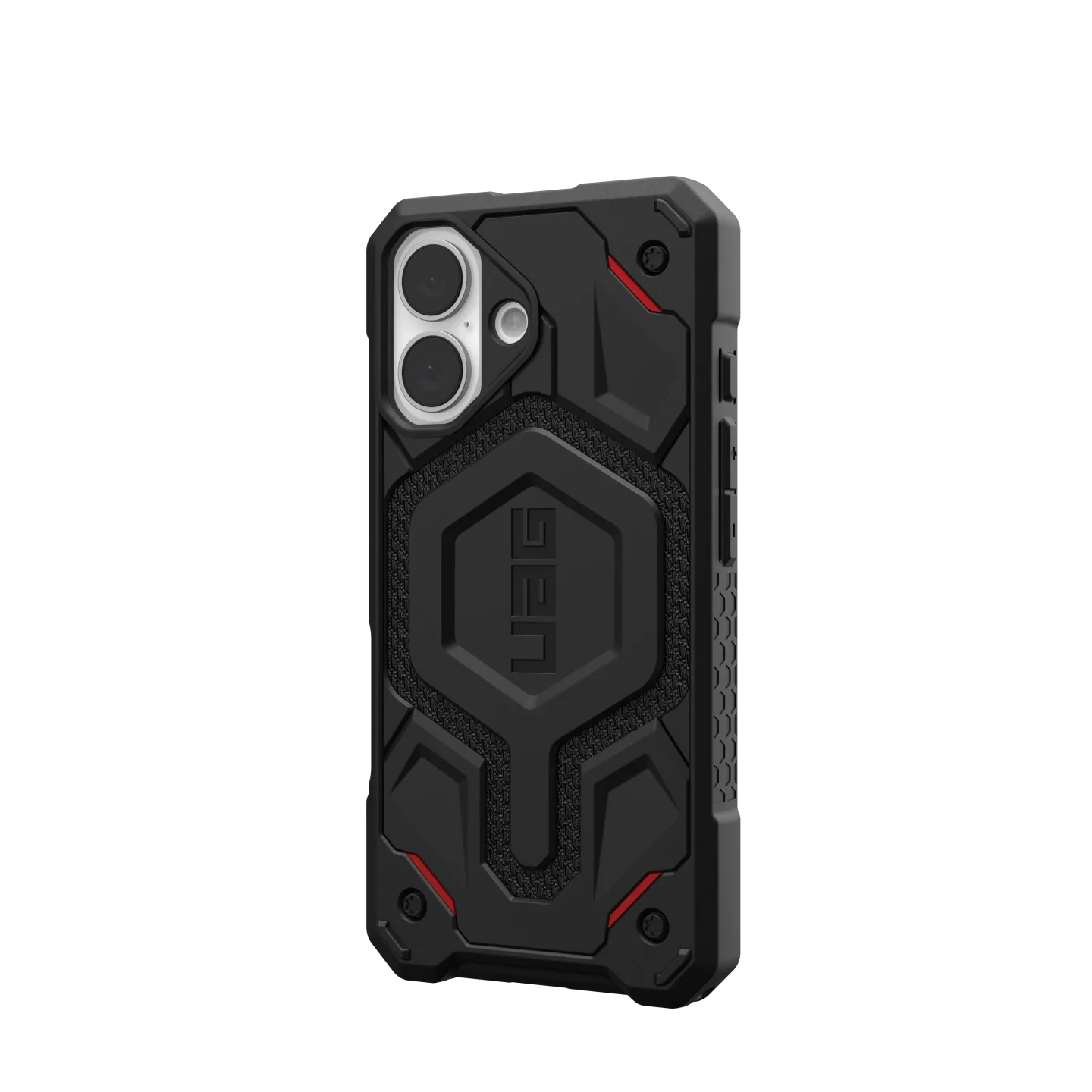 UAG Monarch Pro Kevlar iPhone 16 6.1 Case & MagSafe - Kevlar Black - Image 3