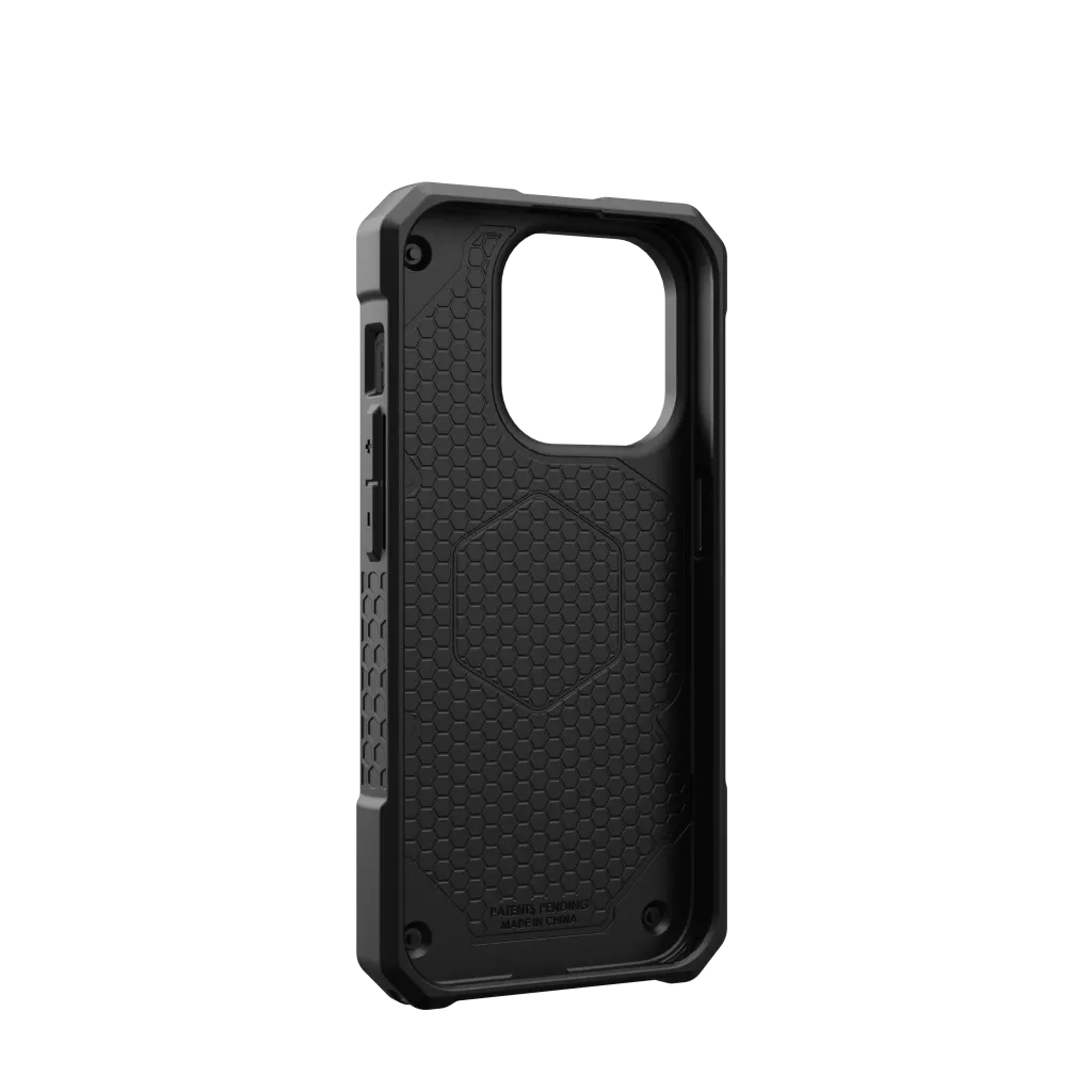 UAG Monarch Pro with ACTION BUTTON MagSafe Case iPhone 15 Pro Max 6.7 Kevlar Black - Image 6