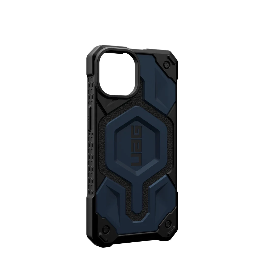 UAG Monarch Pro Rugged MagSafe Case iPhone 15 Pro Max 6.7 Mallard Blue - Image 5