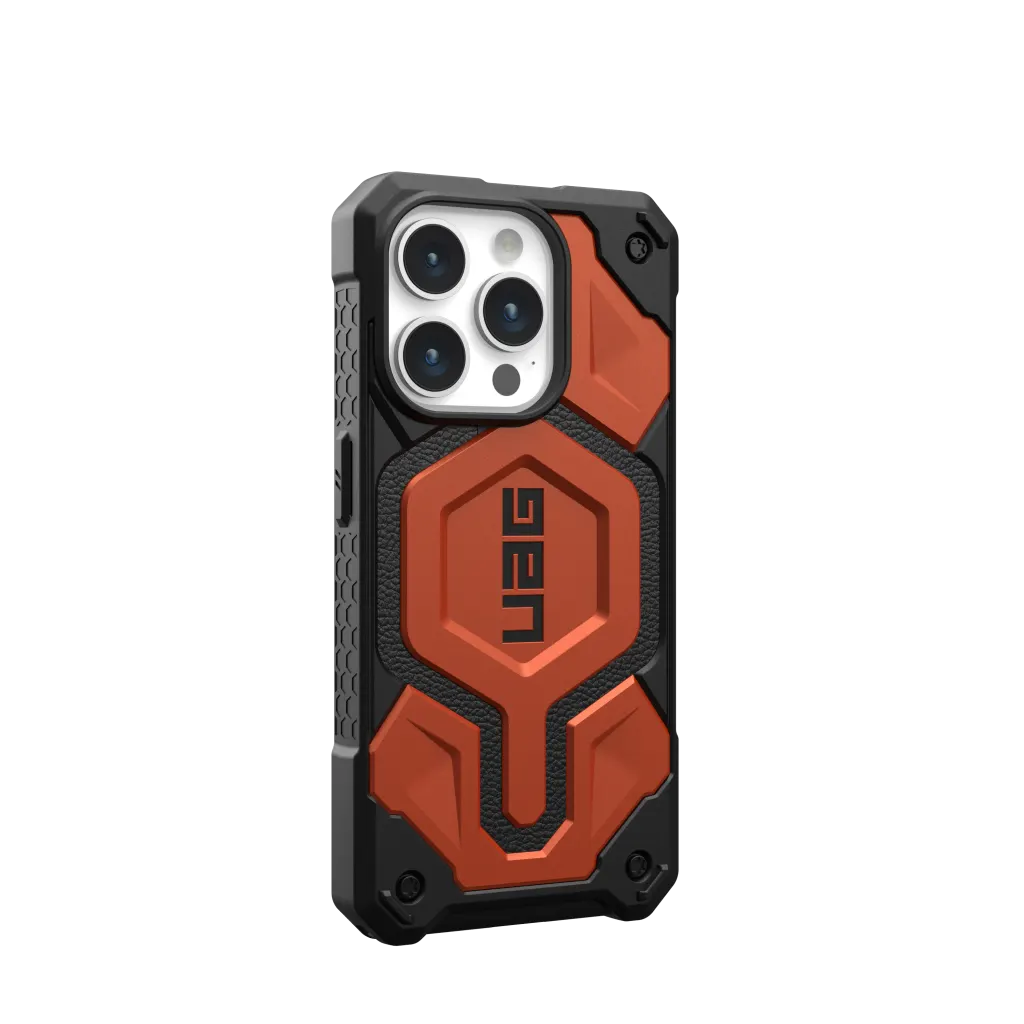 UAG Monarch Pro Rugged MagSafe Case iPhone 15 Pro Max 6.7 Rust - Image 3