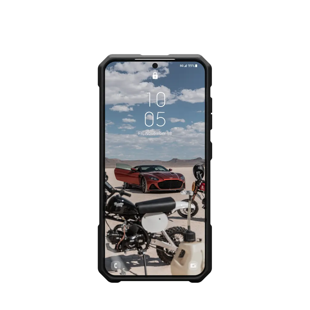 UAG Monarch Pro Rugged Case & Magnet Samsung S24 5G 6.2 - Kevlar Black - Image 7