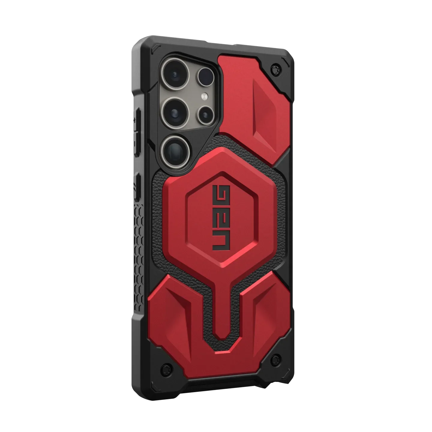 UAG Monarch Pro Rugged Case & Magnet Samsung S24 Ultra 5G 6.8 - Crimson - Image 2