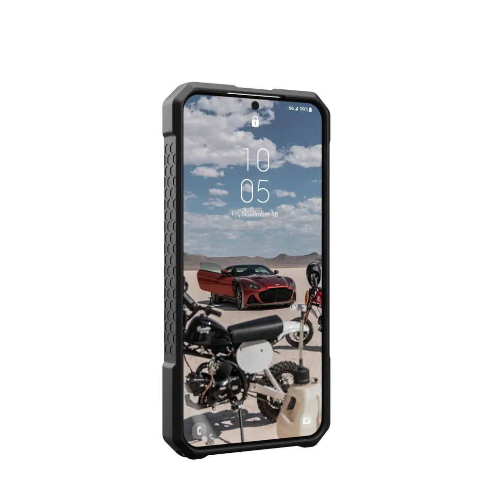 UAG Monarch Pro Rugged Case & Magnet Samsung S24 5G 6.2 - Carbon Fibre - Image 6