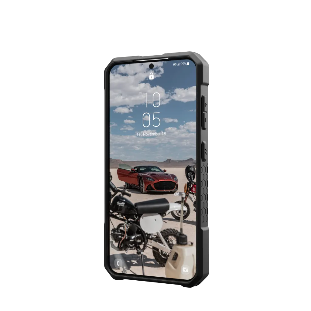 UAG Monarch Pro Rugged Case & Magnet Samsung S24 5G 6.2 - Carbon Fibre - Image 7