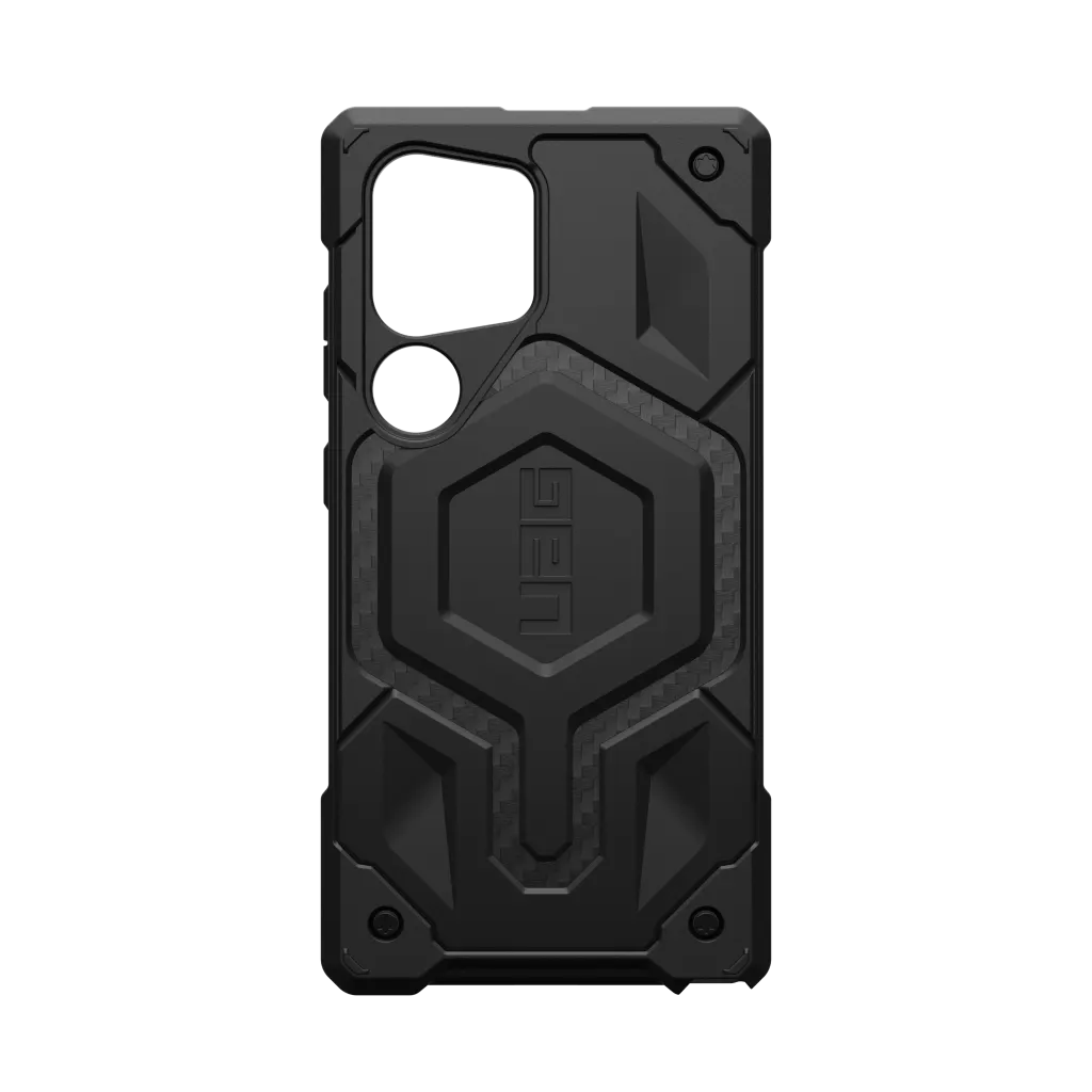 UAG Monarch Pro Rugged Case & Magnet Samsung S24 Ultra 5G 6.8 - Carbon Fibre - Image 8