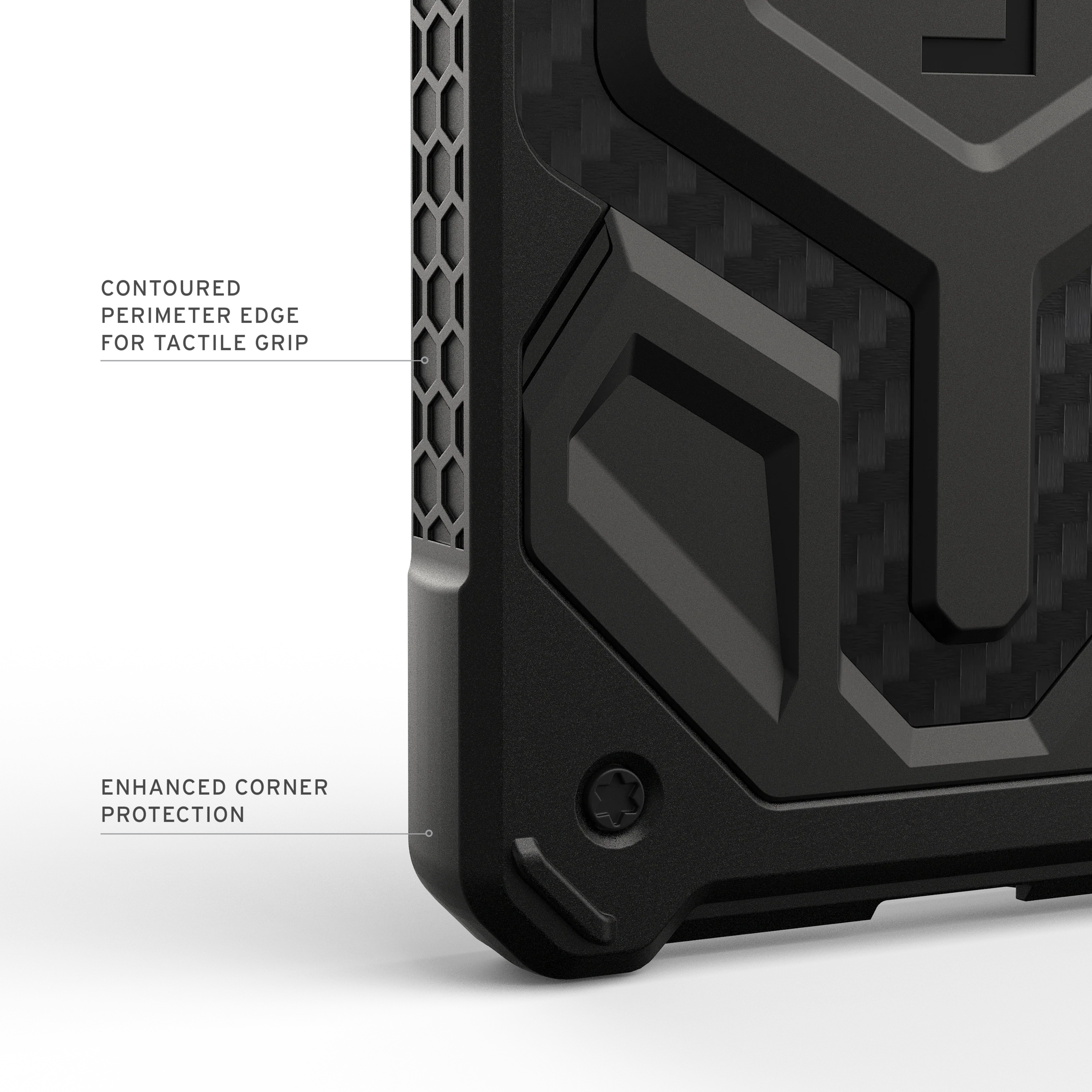 UAG Monarch Pro with Magnets Samsung Galaxy S26 Standard - Carbon Fiber - Image 8