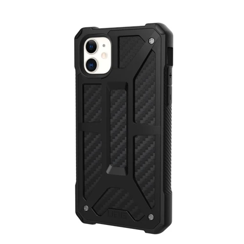 UAG Monarch Tough Case iPhone 11 - Carbon Fiber - Image 2