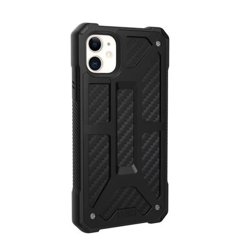 UAG Monarch Tough Case iPhone 11 - Carbon Fiber - Image 5