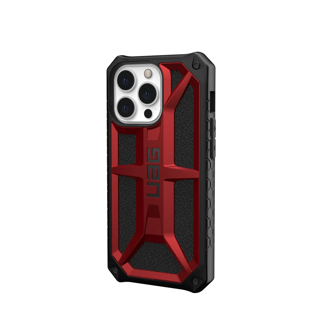 UAG Monarch Rugged Case iPhone 13 Pro 6.1 Crimson Red - Image 3