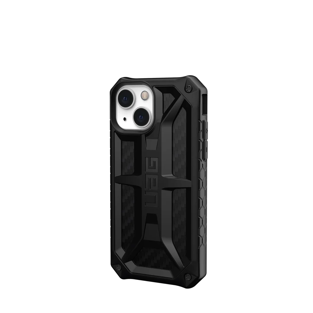 UAG Monarch Rugged Case iPhone 13/14 Standard 6.1 Carbon Fibre - Image 4