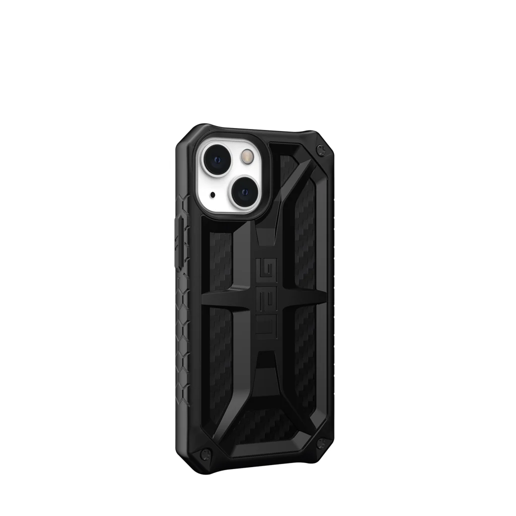 UAG Monarch Rugged Case iPhone 13/14 Standard 6.1 Carbon Fibre - Image 5