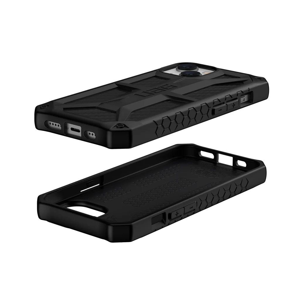 UAG Monarch Rugged Tough Case iPhone 14 Plus 6.7 Carbon Fiber - Image 2