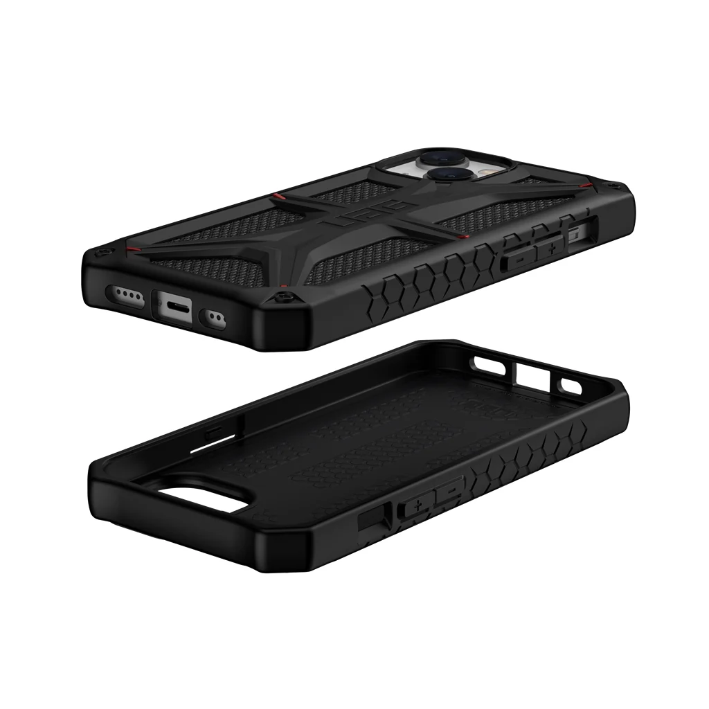 UAG Monarch Rugged Tough Case iPhone 14 Plus 6.7 Kevlar Black - Image 7