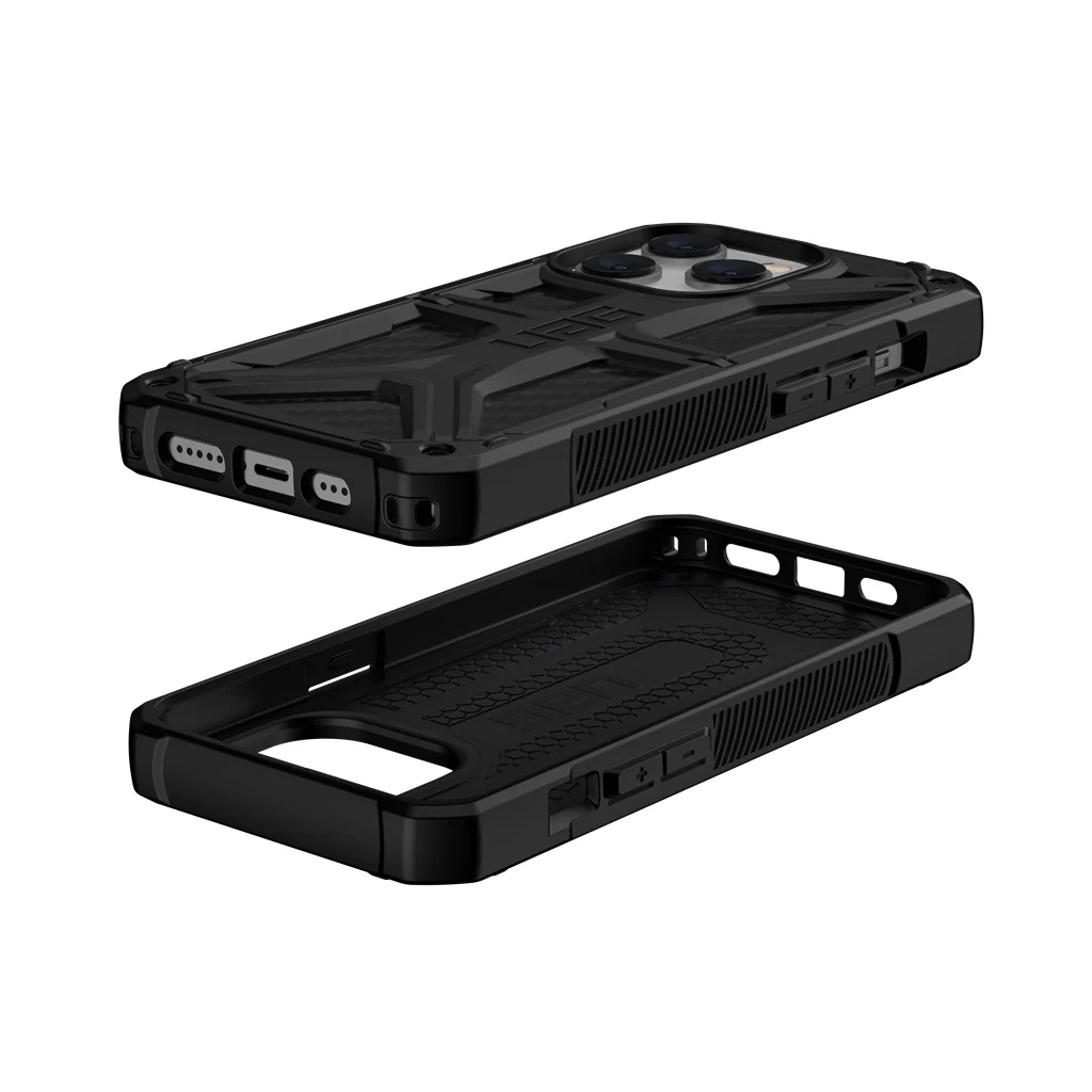 UAG Monarch Rugged Tough Case iPhone 14 Pro 6.1 Carbon Fiber - Image 9