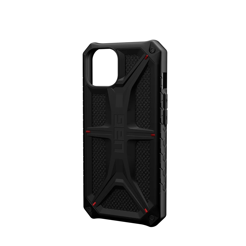 UAG Monarch Rugged Tough Case iPhone 14 Pro 6.1 Kevlar Black - Image 4