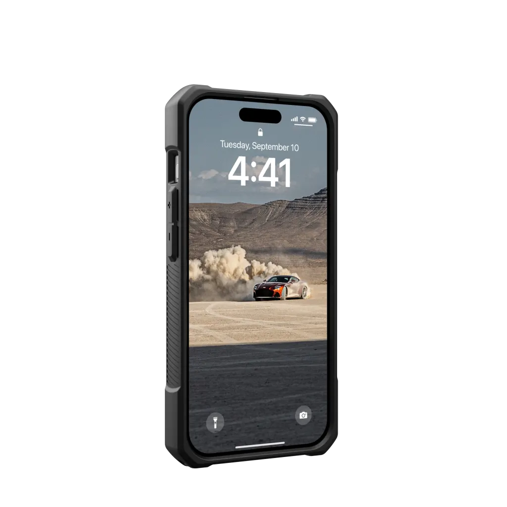 UAG Monarch Rugged Tough Case iPhone 15 Pro 6.1 Kevlar Green - Image 2