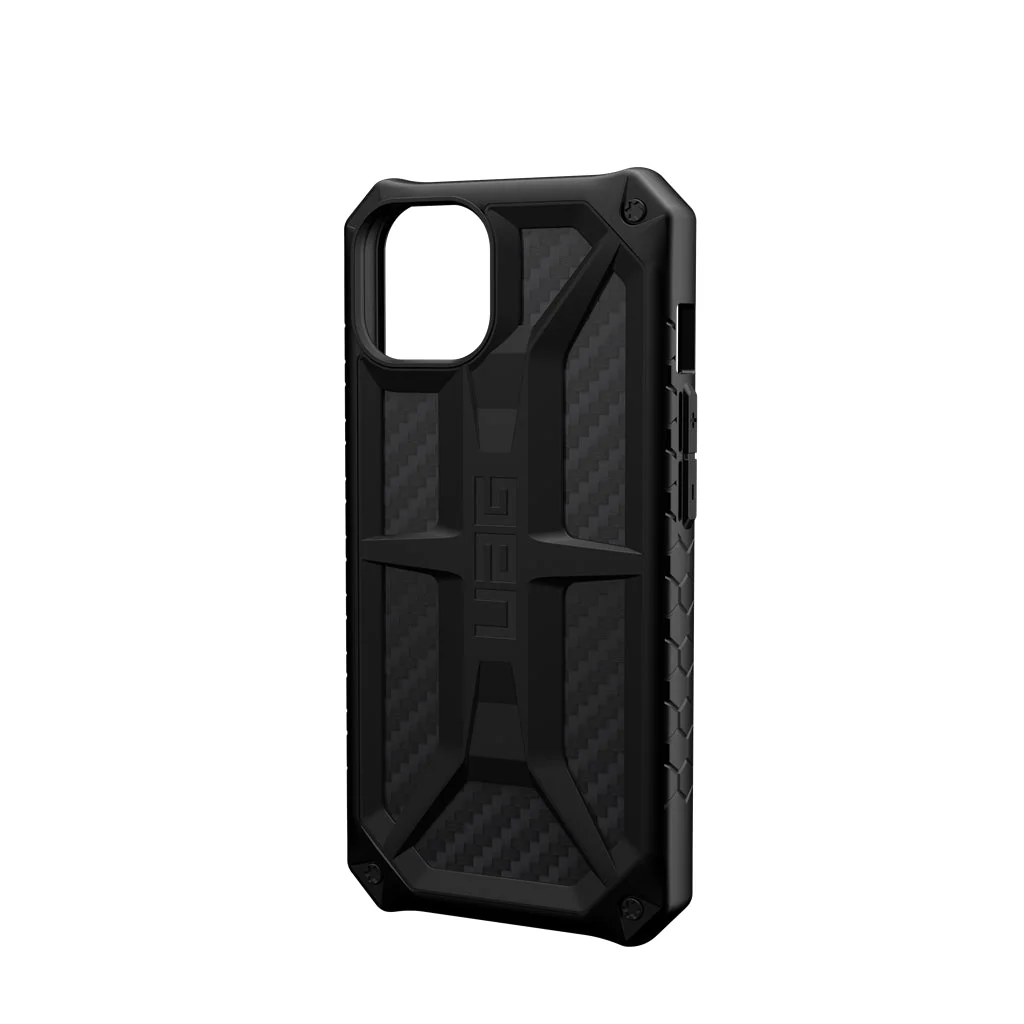 UAG Monarch Rugged Tough Case iPhone 17e / 16e / 15 / 14 / 13 Standard 6.1- Carbon Fiber - Image 7