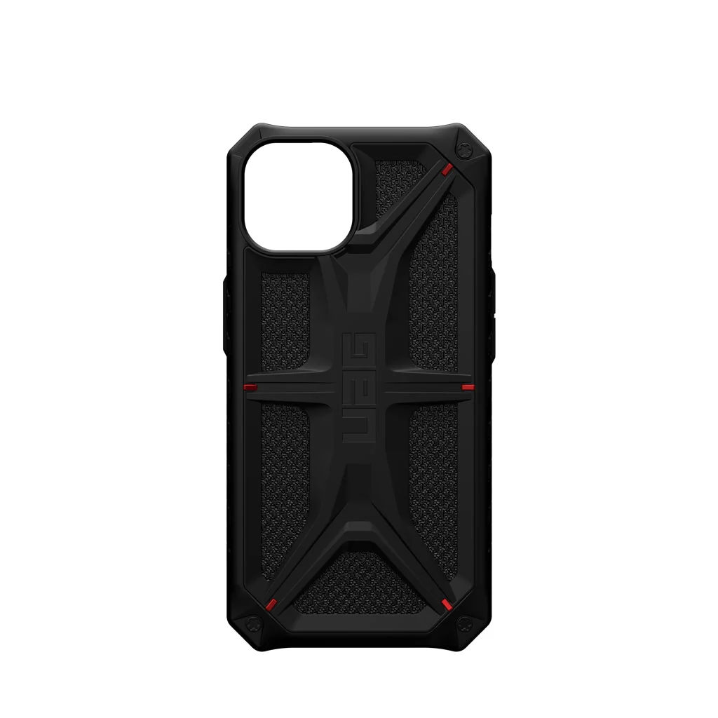 UAG Monarch Rugged Tough Case iPhone 17e / 16e / 15 / 14 / 13 Standard 6.1 - Kevlar Black - Image 2