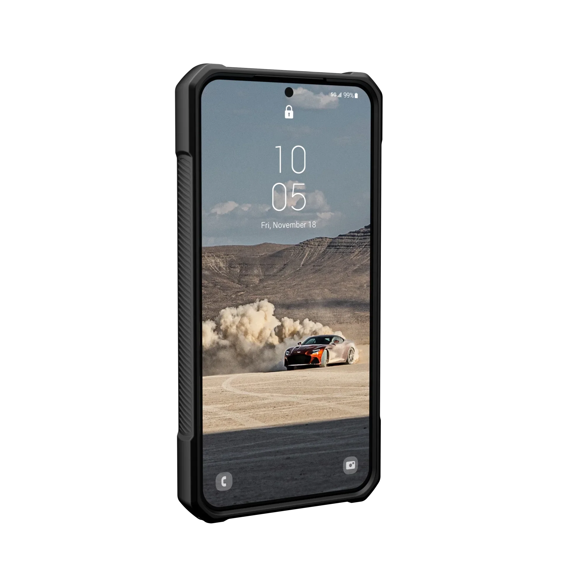 UAG Monarch Rugged Case Samsung S23 Standard 5G 6.1 - Carbon Fibre - Image 6