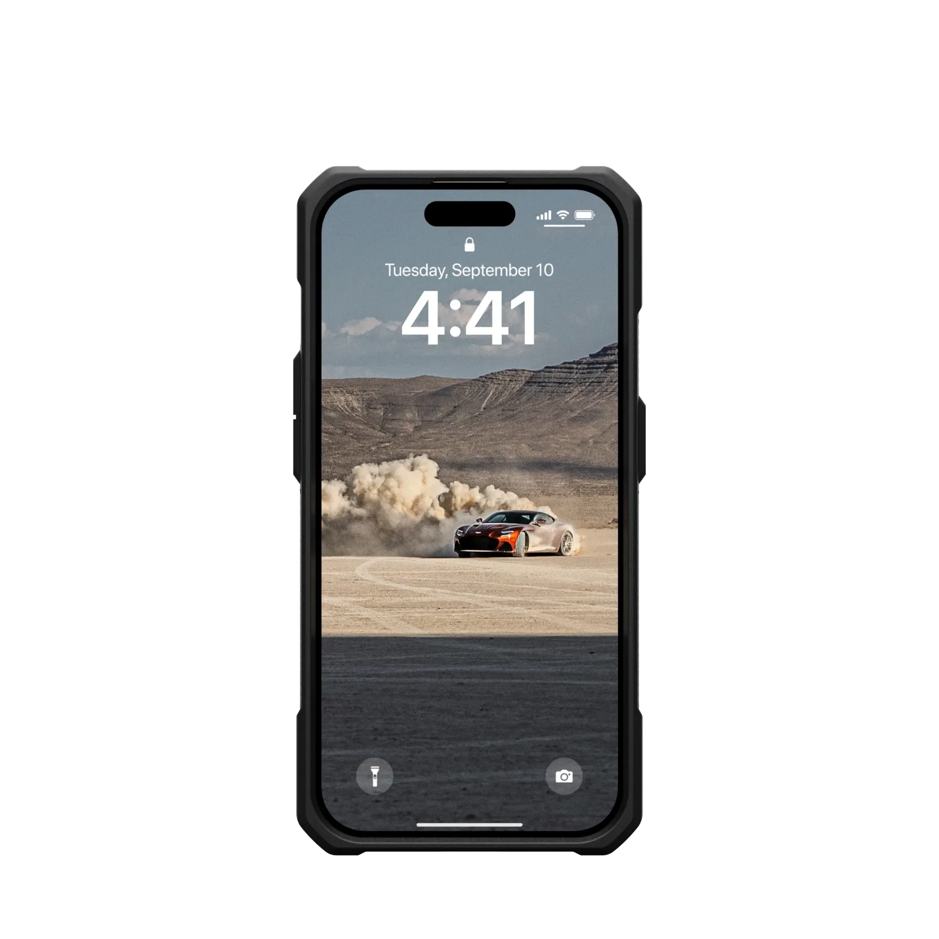 UAG Monarch Rugged Tough Case iPhone 15 Pro 6.1 Mallard Blue - Image 4