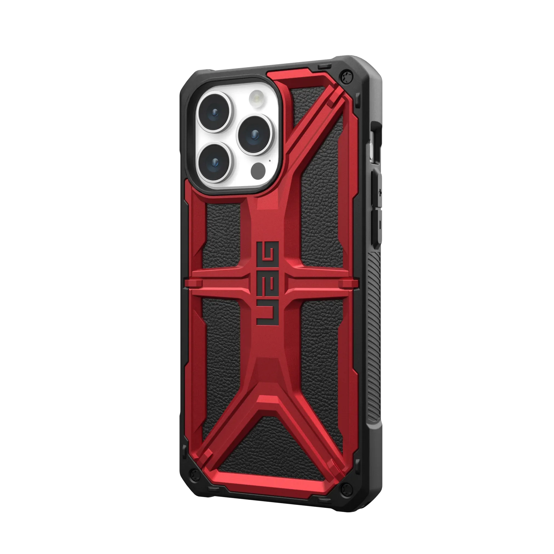 UAG Monarch Rugged Tough Case iPhone 15 Pro Max 6.7 Crimson Red - Image 2