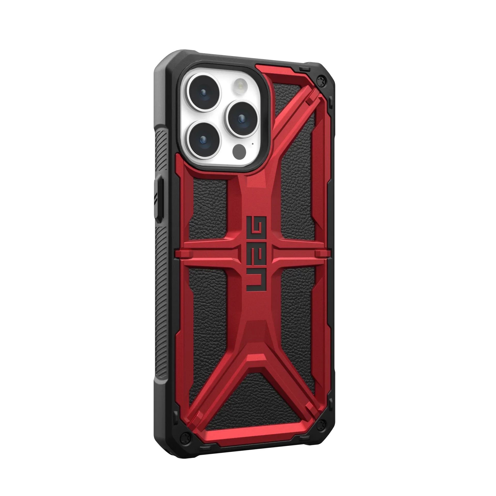 UAG Monarch Rugged Tough Case iPhone 15 Pro Max 6.7 Crimson Red - Image 3