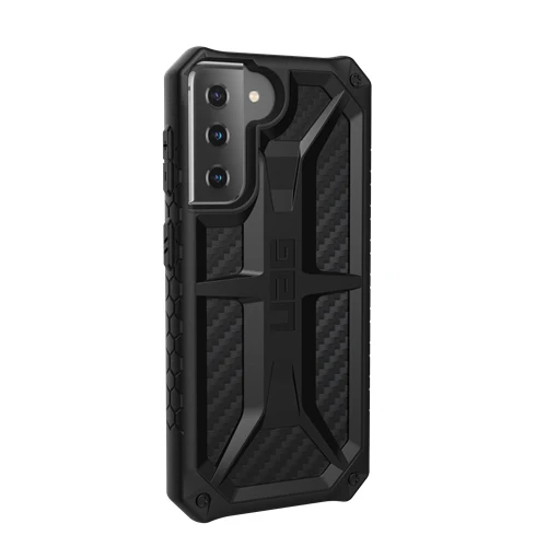 UAG Monarch Rugged Case Samsung S21 PLUS 5G 6.7 inch - Carbon Fibre - Image 5