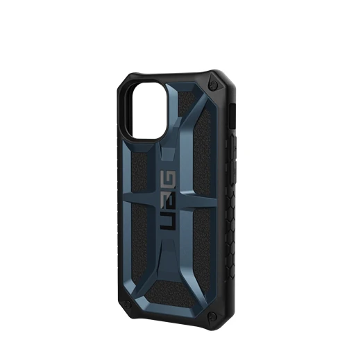 UAG Monarch Tough and Rugged Case iPhone 12 Mini 5.4 inch - Mallard Blue - Image 2