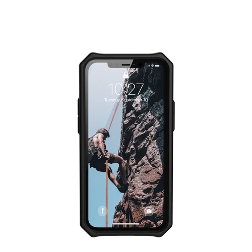 UAG Monarch Tough and Rugged Case iPhone 12 Mini 5.4 inch - Mallard Blue - Image 4