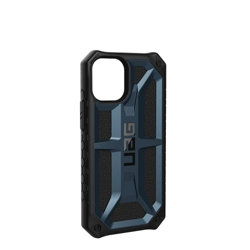 UAG Monarch Tough and Rugged Case iPhone 12 Mini 5.4 inch - Mallard Blue - Image 5