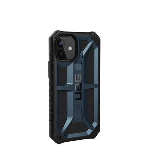 UAG Monarch Tough and Rugged Case iPhone 12 Mini 5.4 inch - Mallard Blue - Image 7