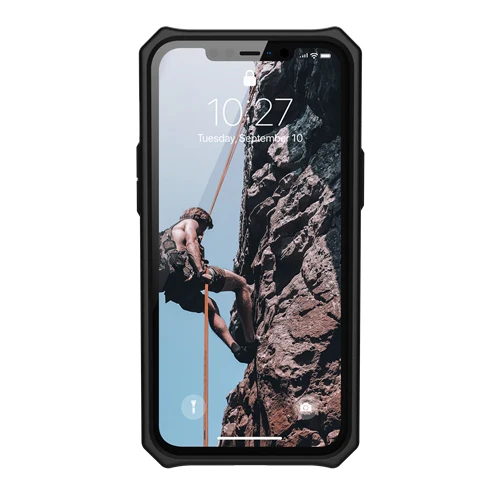 UAG Monarch Tough and Rugged Case iPhone 12 Pro Max 6.7 inch - Crimson Red - Image 6
