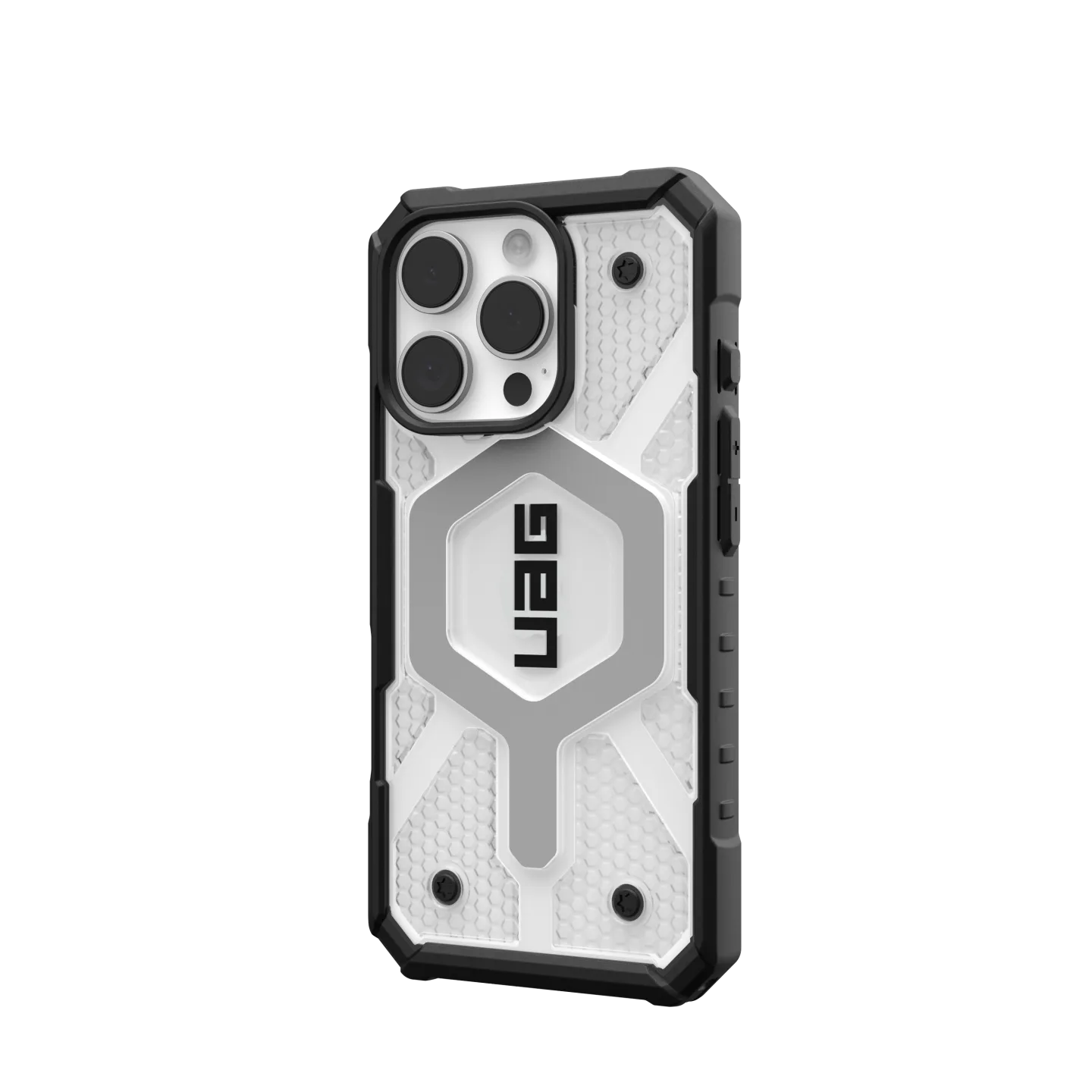 UAG Pathfinder Case & MagSafe iPhone 16 Pro 6.3 - Ice Silver - Image 2