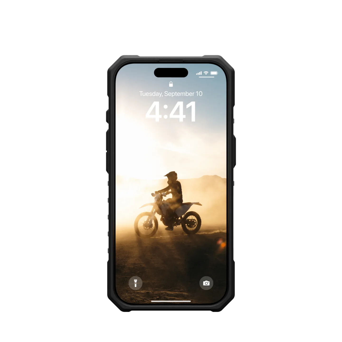 UAG Pathfinder Case & MagSafe iPhone 16 Pro 6.3 - Ice Silver - Image 3