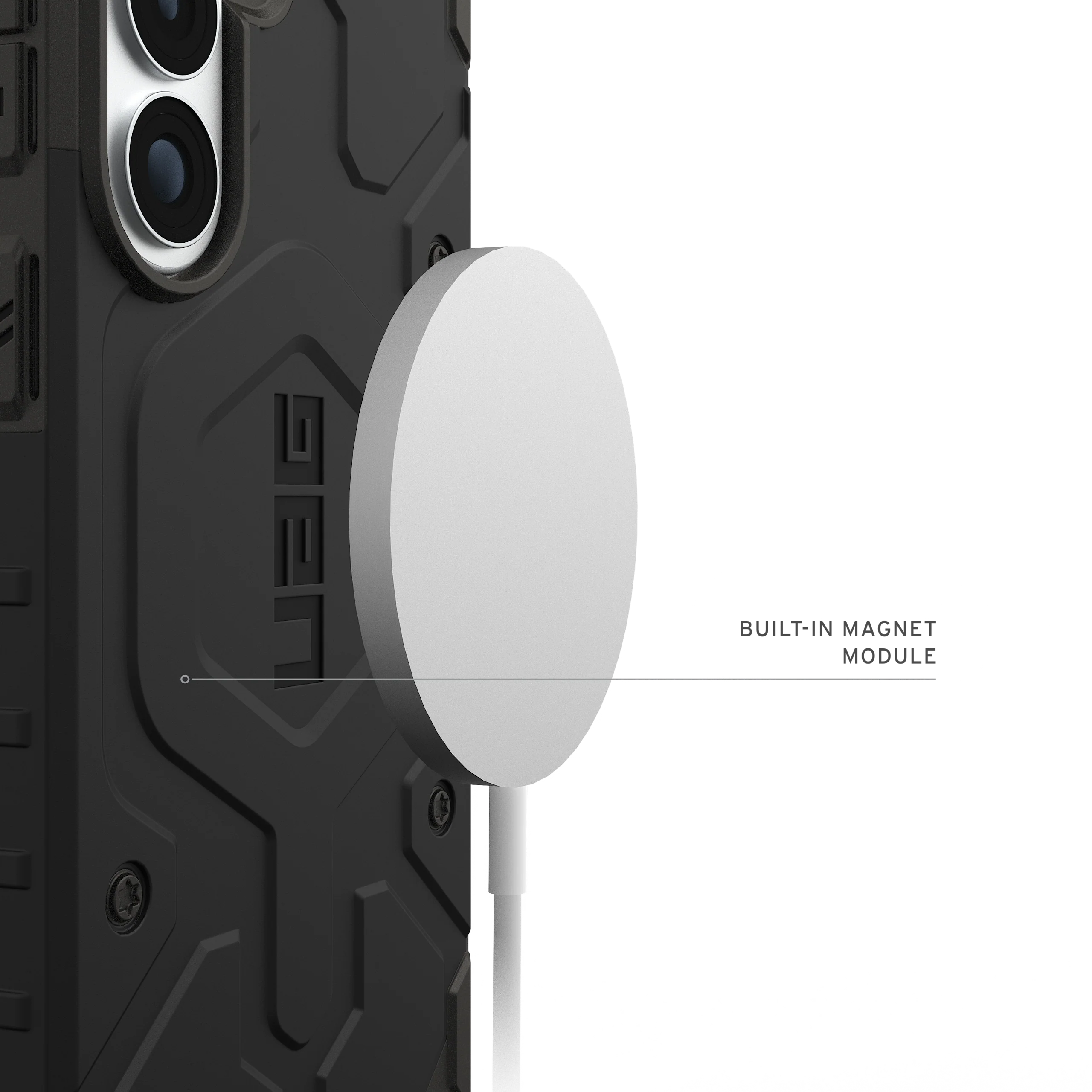 UAG Pathfinder Case with Magnets for Samsung Galaxy S26 Plus - Black - Image 7