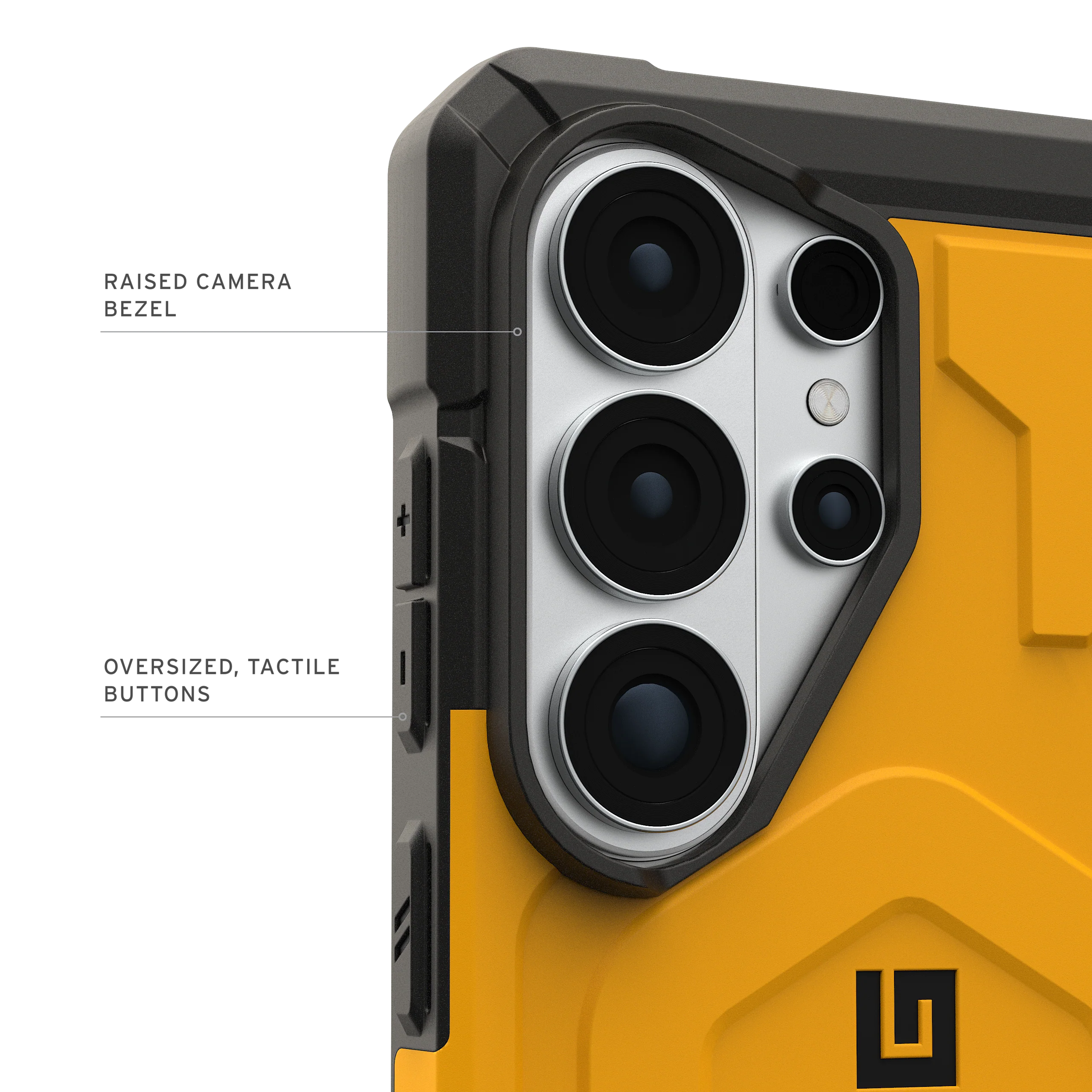 UAG Pathfinder Case with Magnets for Samsung Galaxy S26 Ultra - Heritage Yellow - Image 6