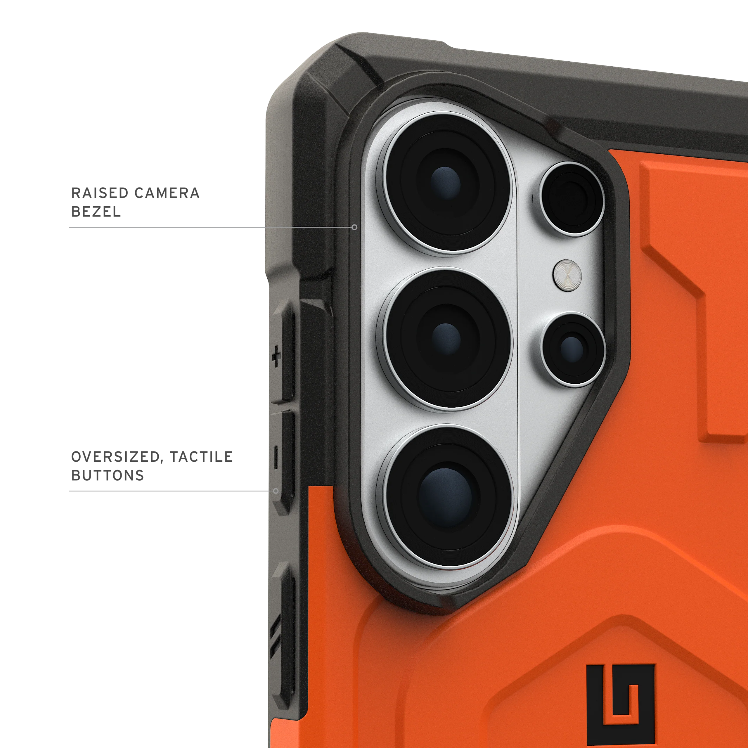 UAG Pathfinder Case with Magnets for Samsung Galaxy S26 Ultra - Orange - Image 3