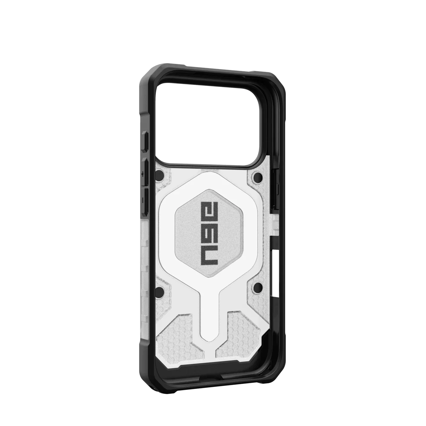 UAG Pathfinder Clear MagSafe Case for iPhone 17 Pro Max – Ice / Silver - Image 4