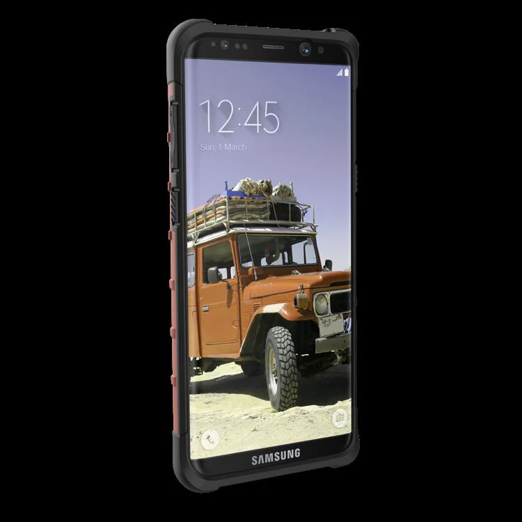 UAG Pathfinder Lightweight Slim Impact Resistant Case For Galaxy S8 Plus - Rust - Image 5