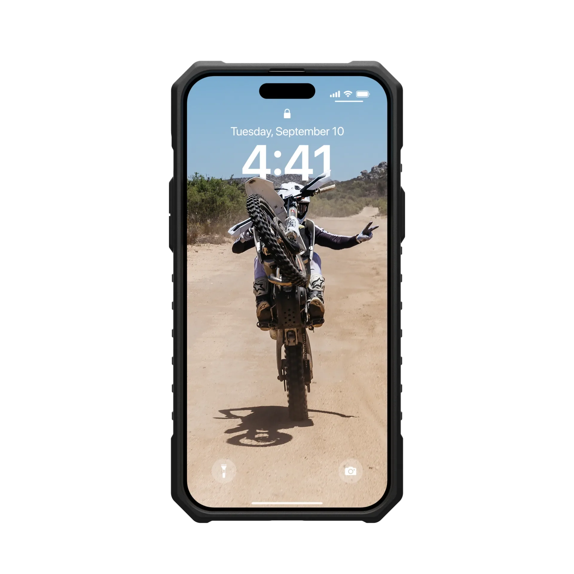 UAG Pathfinder MagSafe Case iPhone 15 Plus 6.7 Ice - Image 4