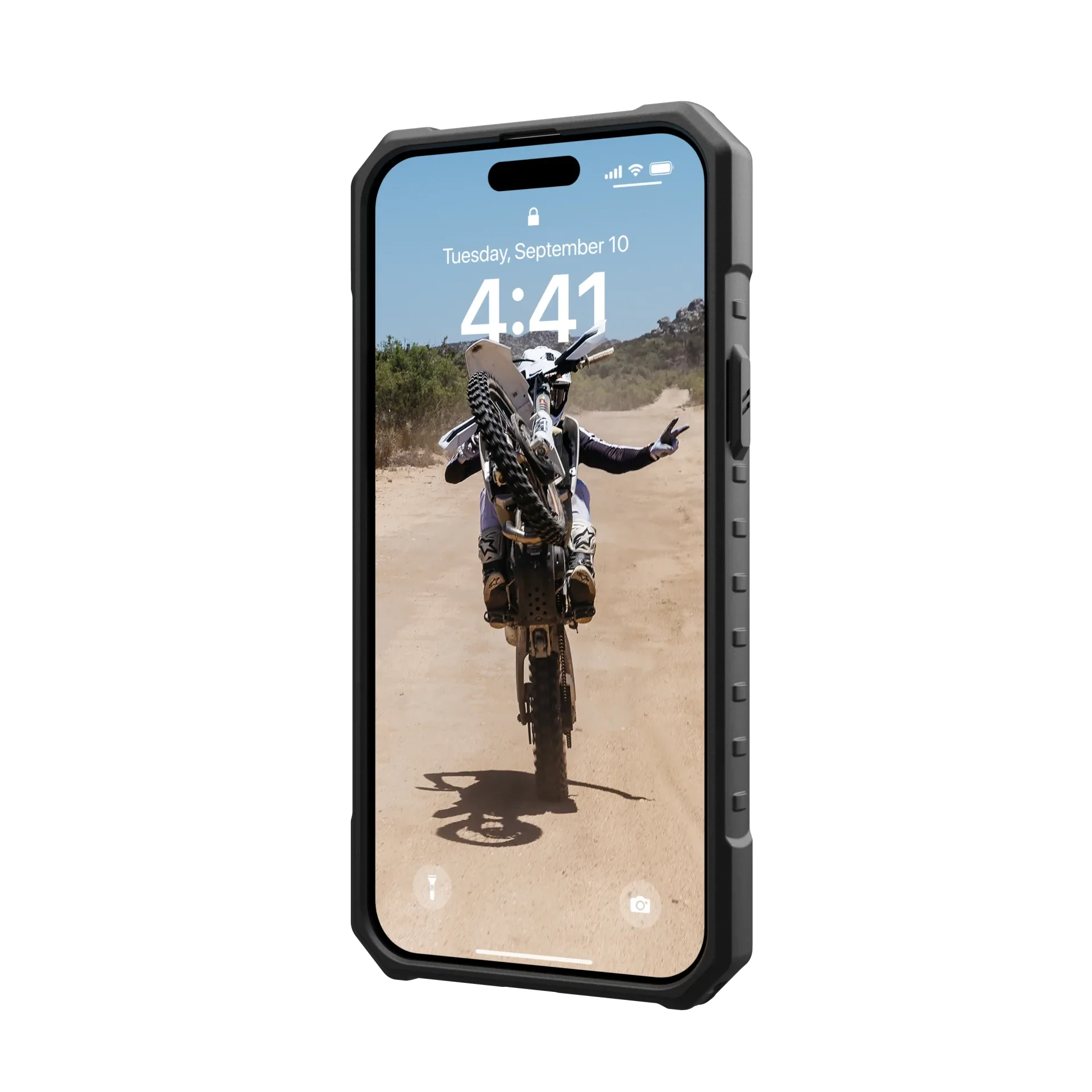 UAG Pathfinder MagSafe Case iPhone 15 Plus 6.7 Ice - Image 5