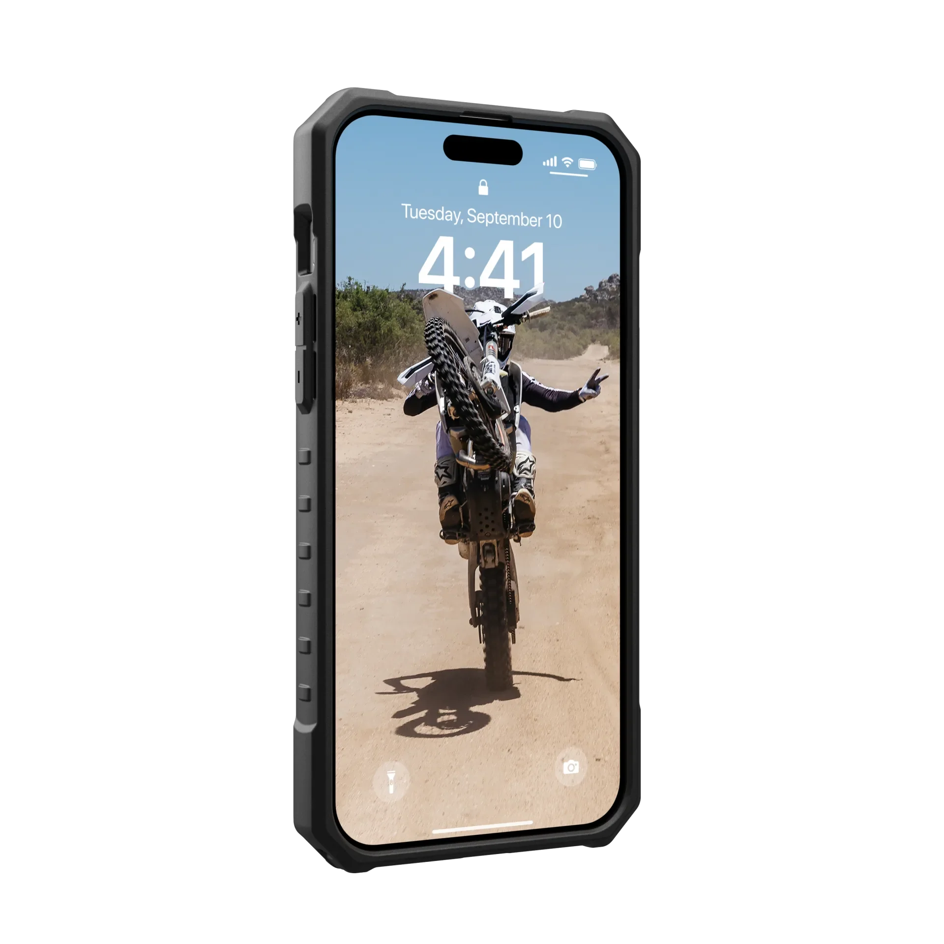 UAG Pathfinder MagSafe Case iPhone 15 Plus 6.7 Ice - Image 6